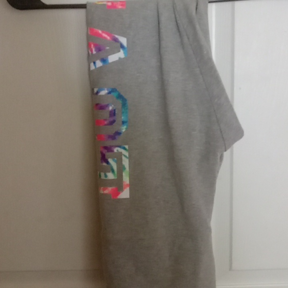 Pink  Grey an multicolored leggings